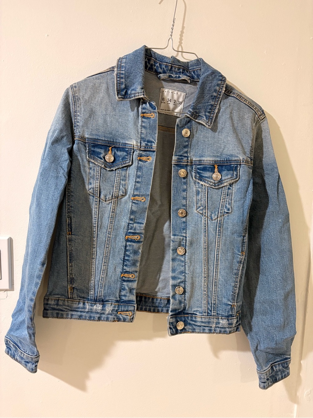 Denim&Co Light Blue Women's Jean Jacket